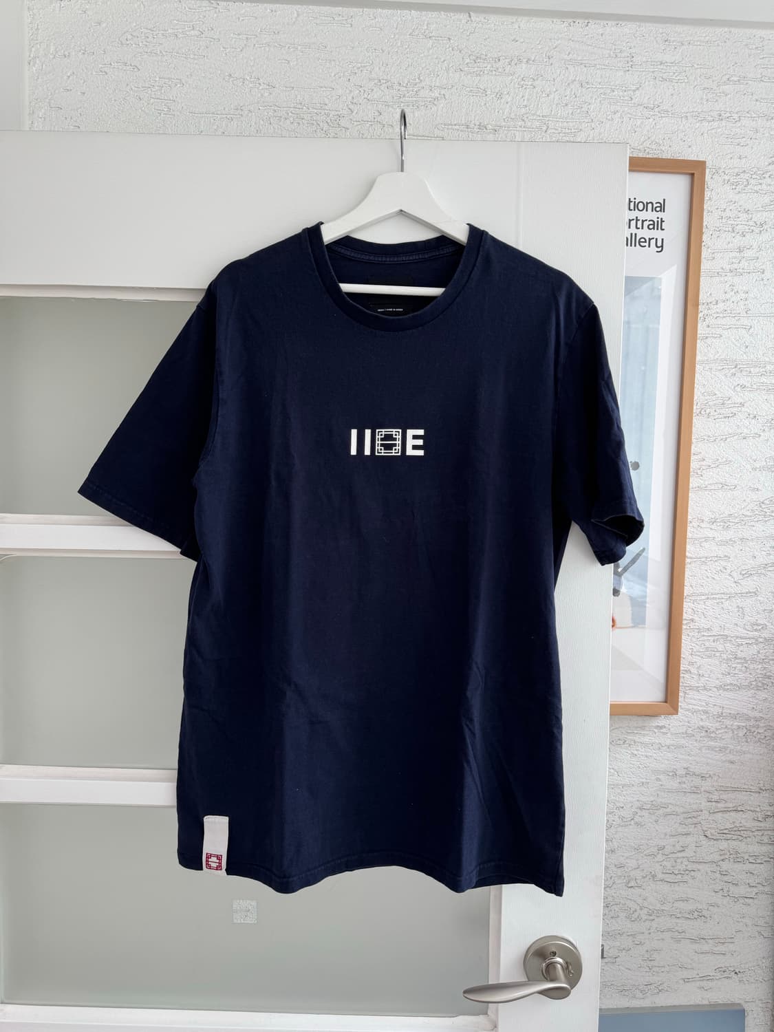 IISE 이세 로고 반팔티 - 네이비 L 상품이미지1