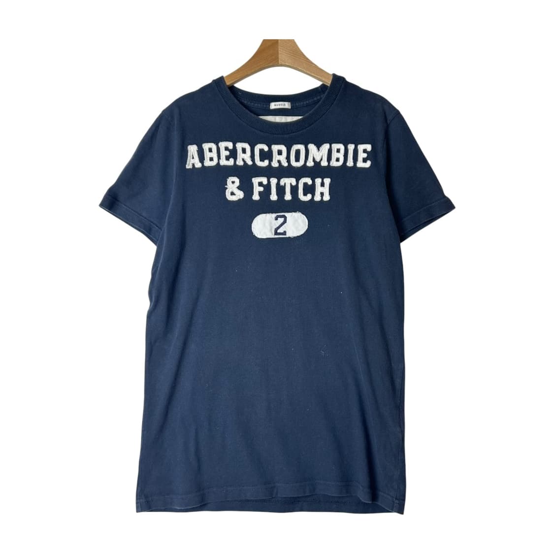 [Abercrombie] 아베크롬비 레터링자수 반팔티셔츠 상품이미지1
