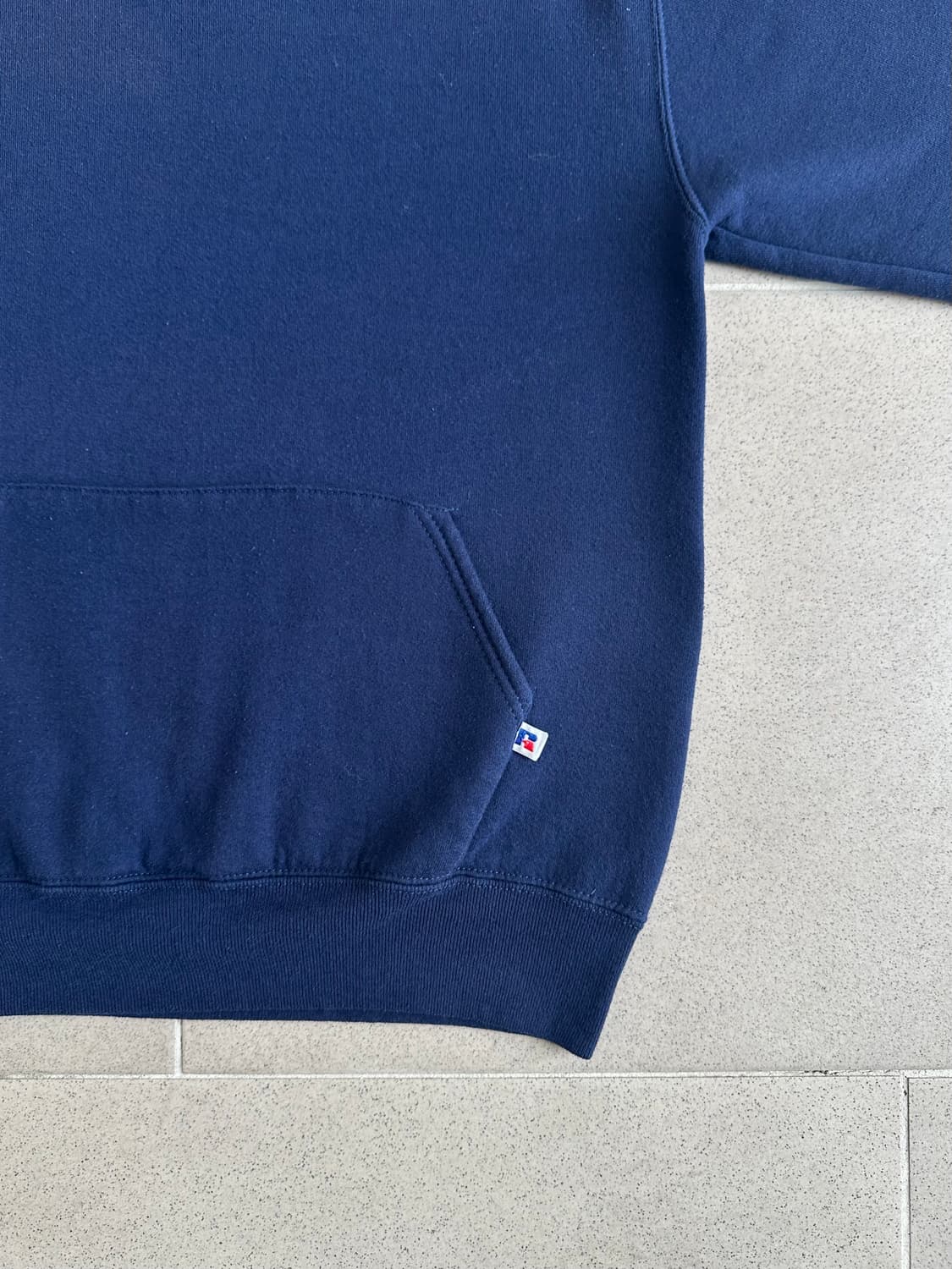 90s 빈티지 러셀 후드 네이비 XL USA 상품이미지3