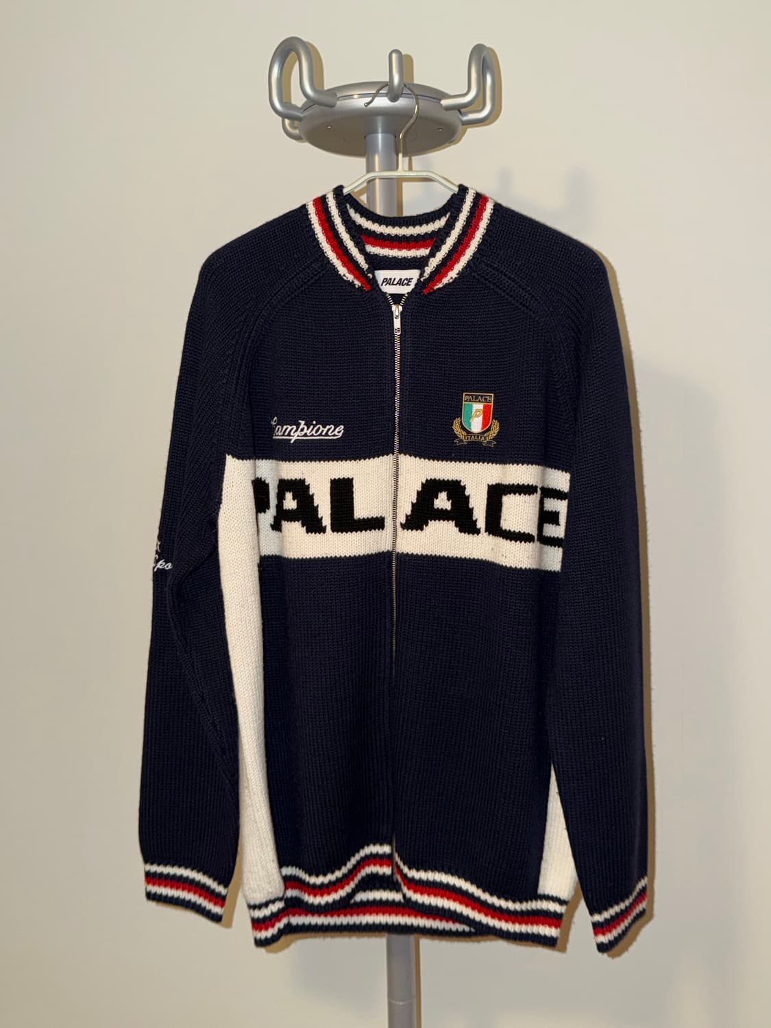 (XL) 팔라스 사이클 니트 집업 상품이미지2