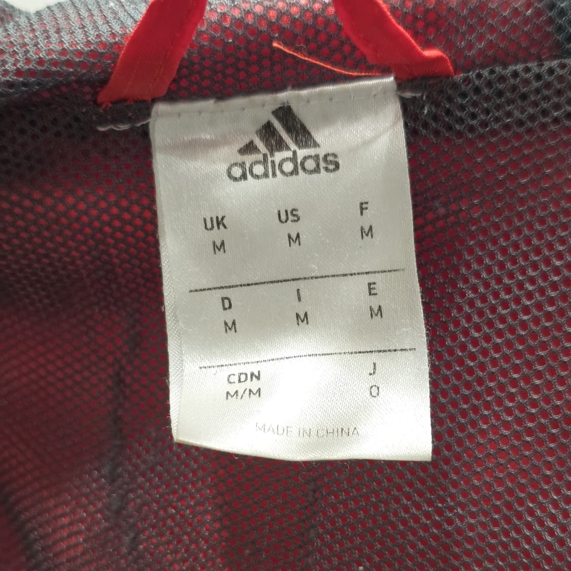 FC바이에른 뮌헨 아디다스 후드 윈드브레이커 바람막이 레드 M 상품이미지4