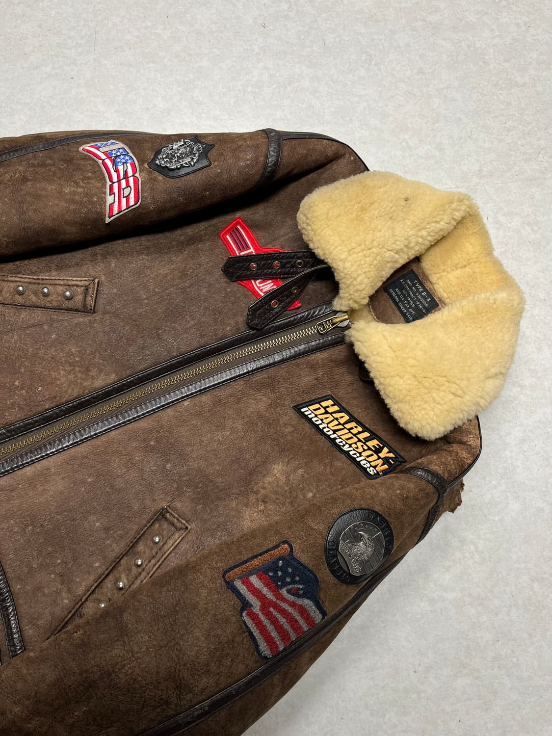 할리데이비슨 B-3 무스탕 상품이미지3