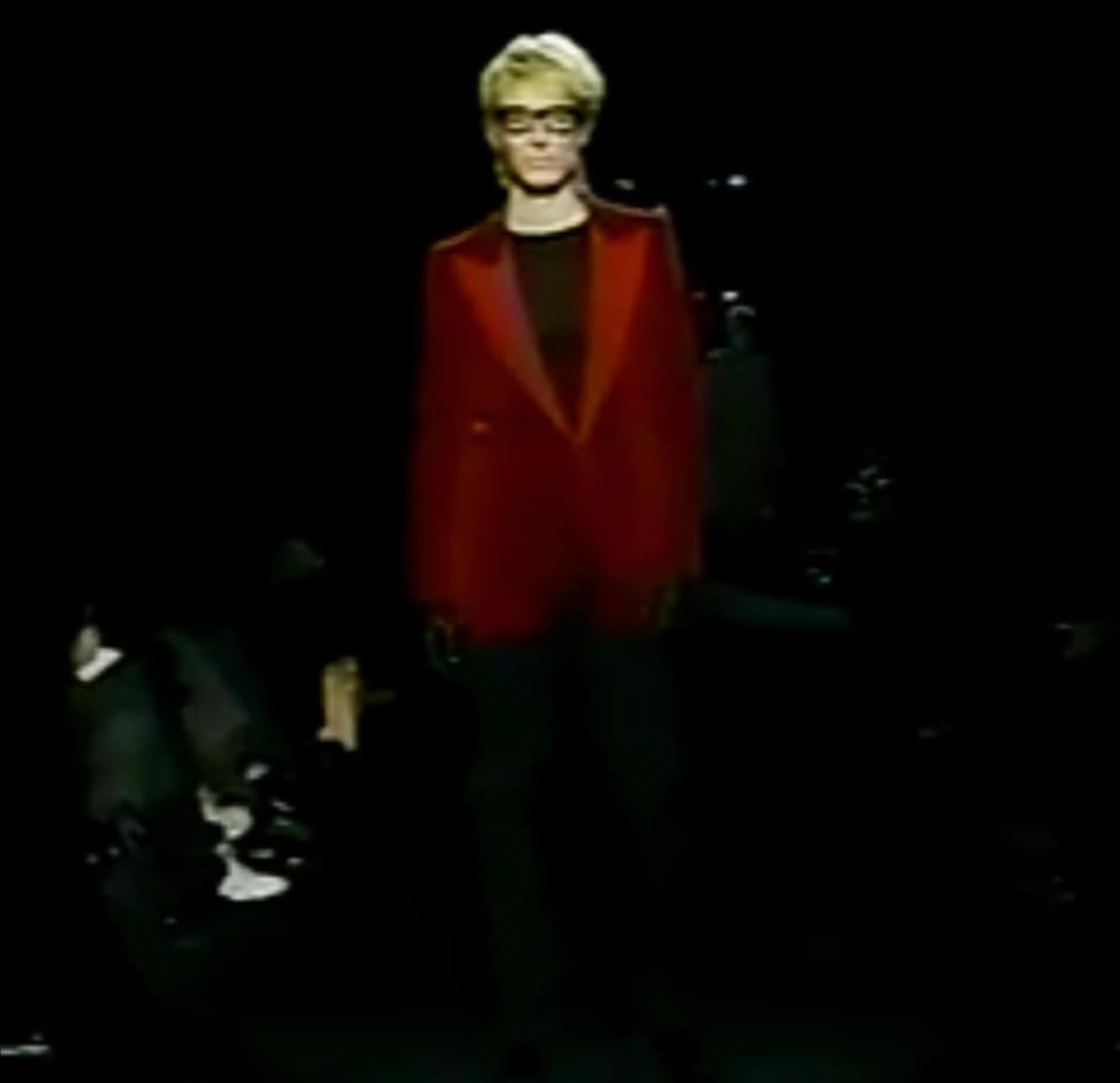 생 로랑 리브 고슈 by 톰 포드 - 2001 아이코닉 스모킹 자켓 상품이미지10