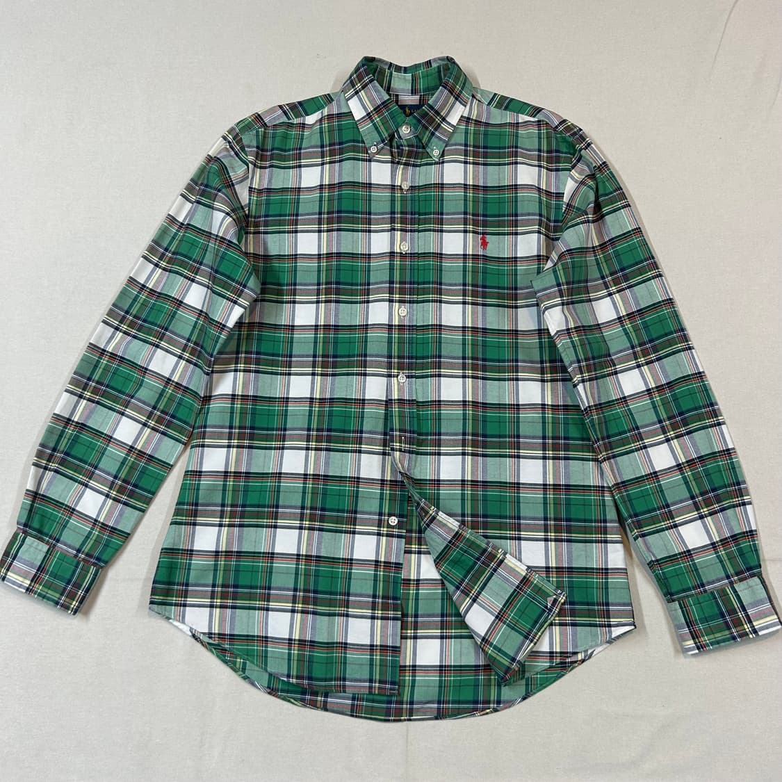 M) 폴로 랄프로렌 클래식 옥스포드 체크 셔츠 상품이미지1