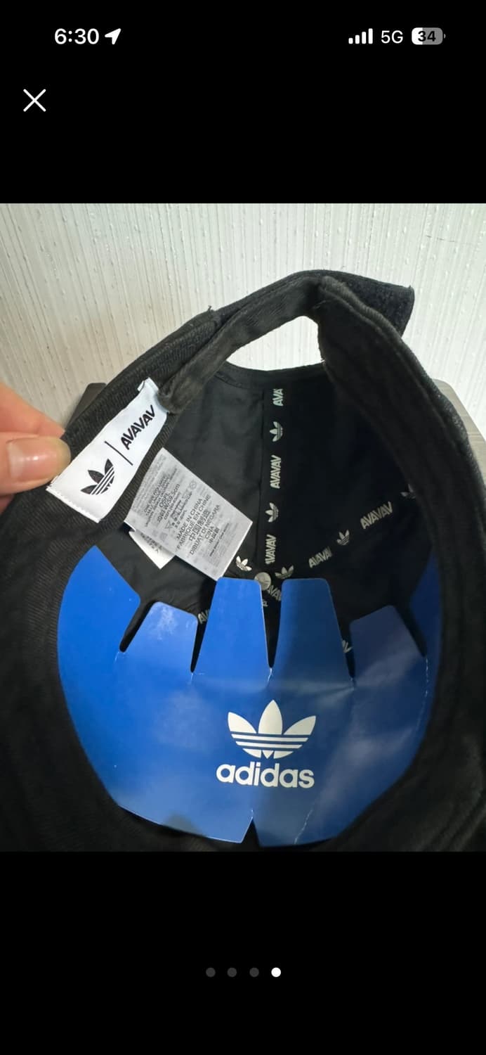 아디다스 avavav 슬래쉬드 볼캡 새상품 상품이미지5