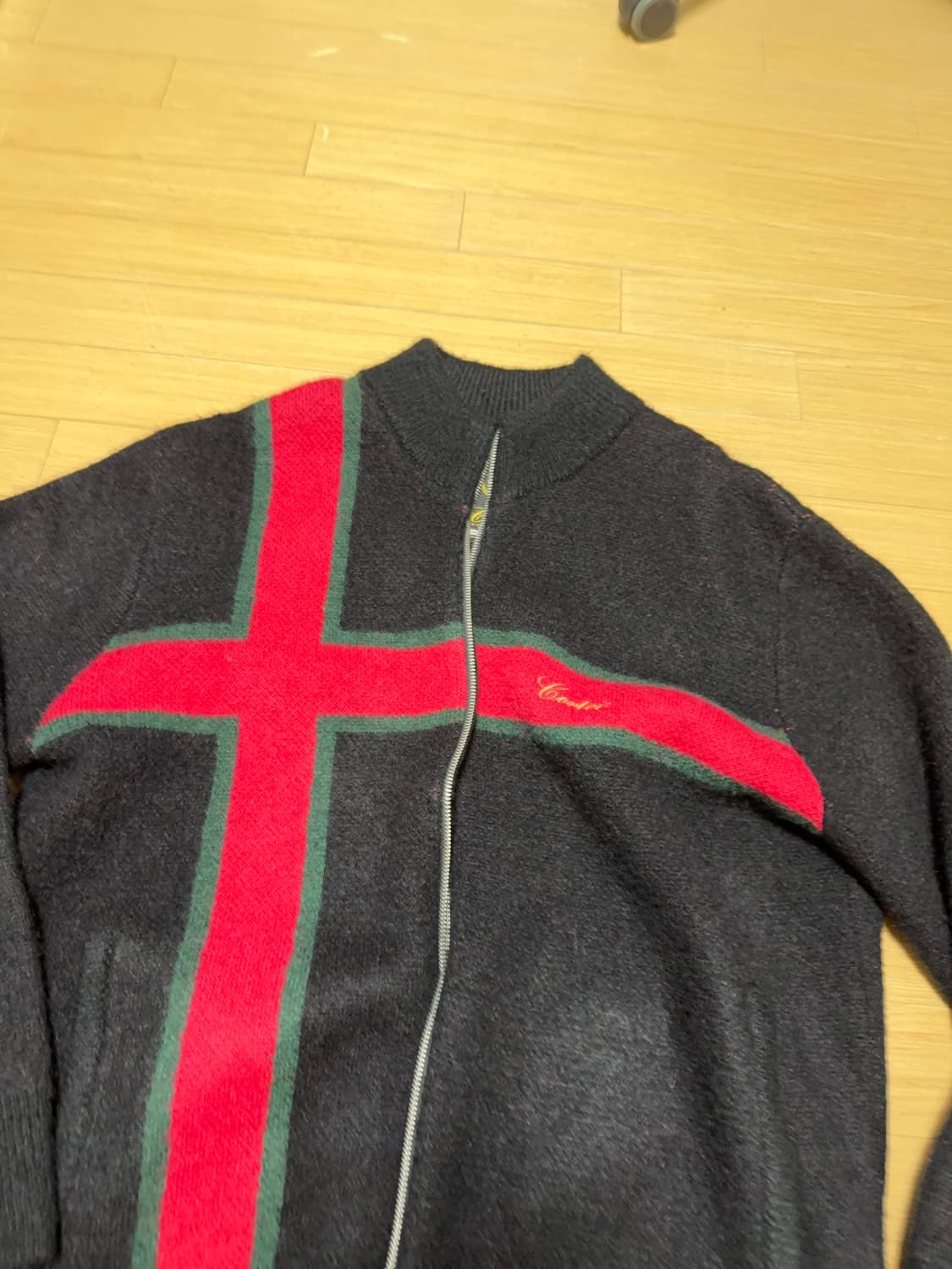 코르테이즈 니트 집업 상품이미지1