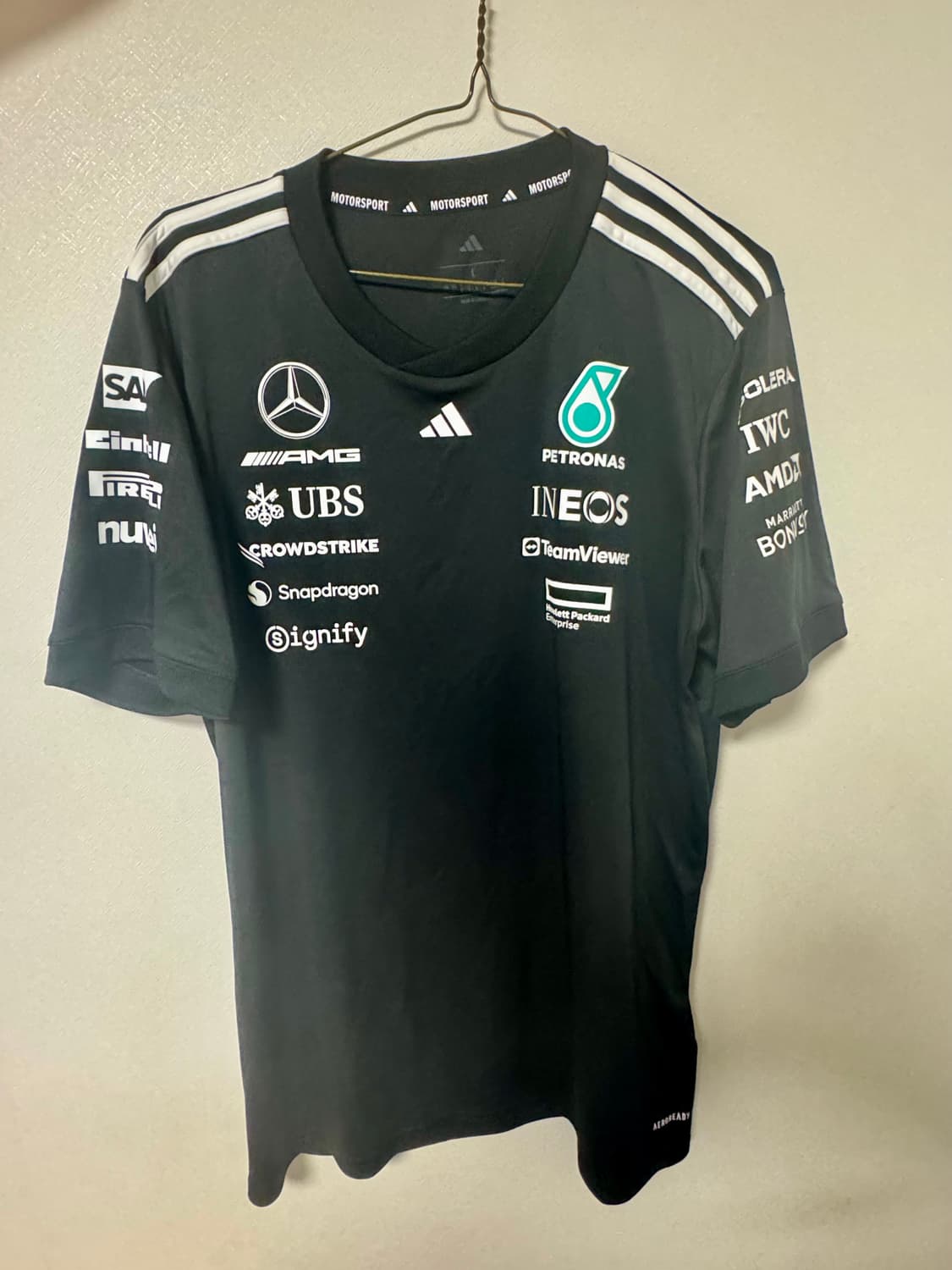 F1 메르세데스 AMG 페트로나스 반팔 팀웨어  상품이미지1