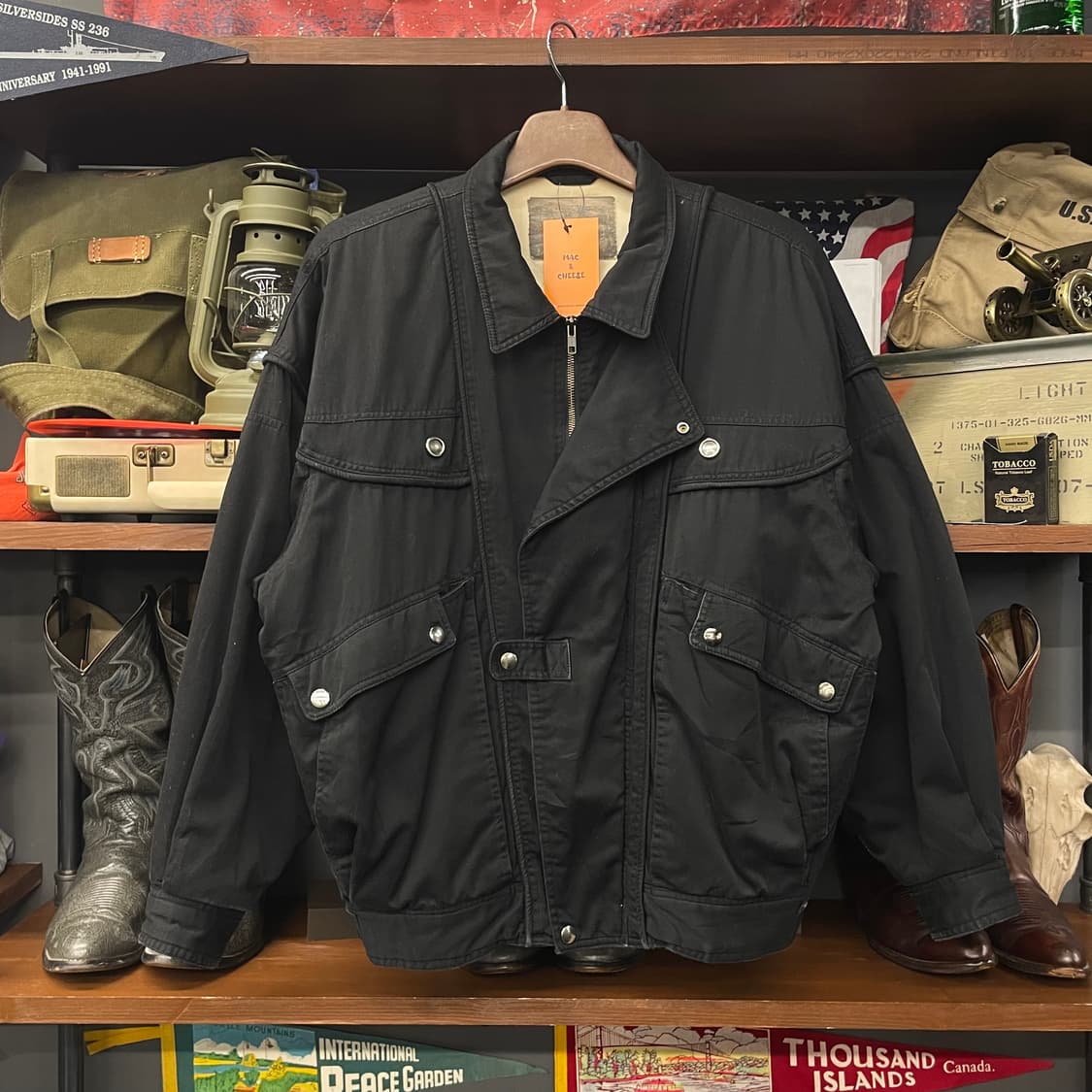 디오 컴퍼니 라이더 봄버 멀티 포켓 자켓 N399 상품이미지1