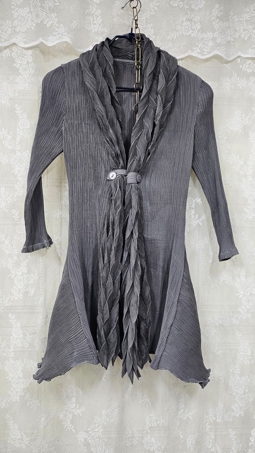 플리츠롱 가디건 상품이미지3