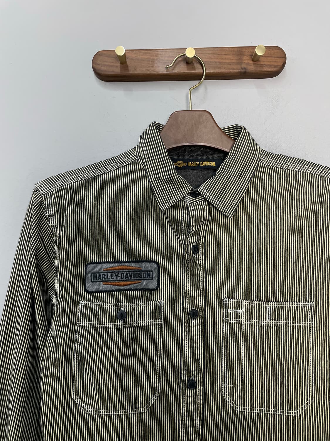 할리 데이비슨 히코리 워크셔츠 H2283 상품이미지3