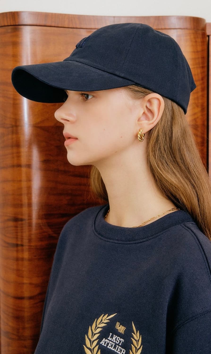 Lookast 네이비 볼캡 모자 상품이미지4
