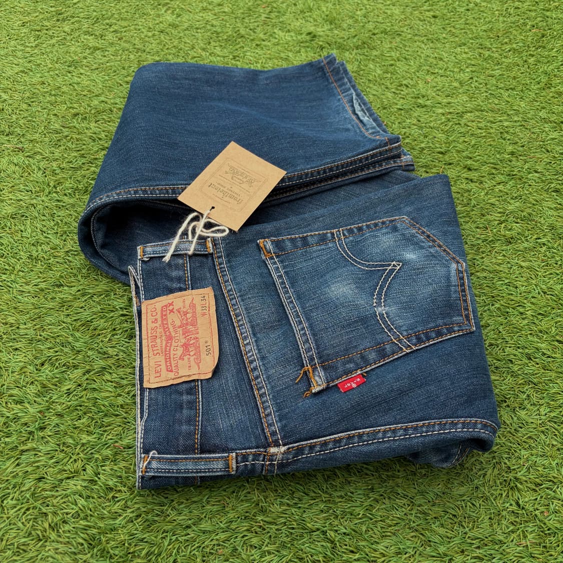 90s 리바이스 501 유럽판 스트레이트 데님 (33)   상품이미지1