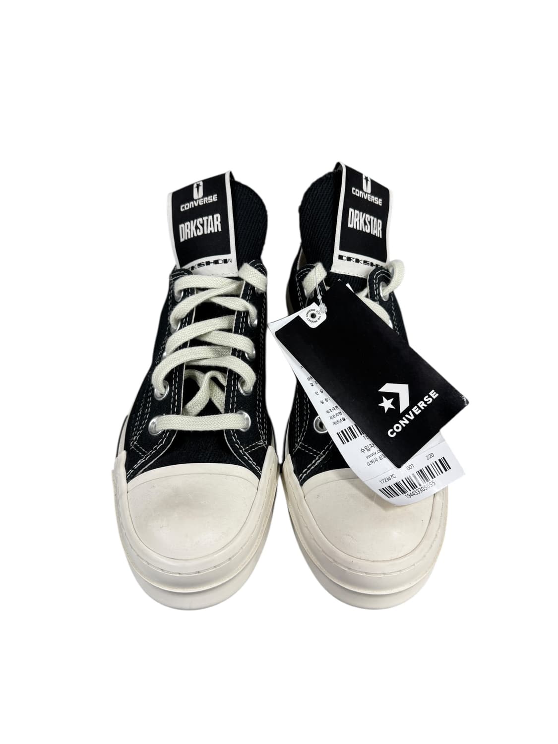 (새상품) 컨버스 x 다크쉐도우 다크스타 척 70 로우 220mm 상품이미지3