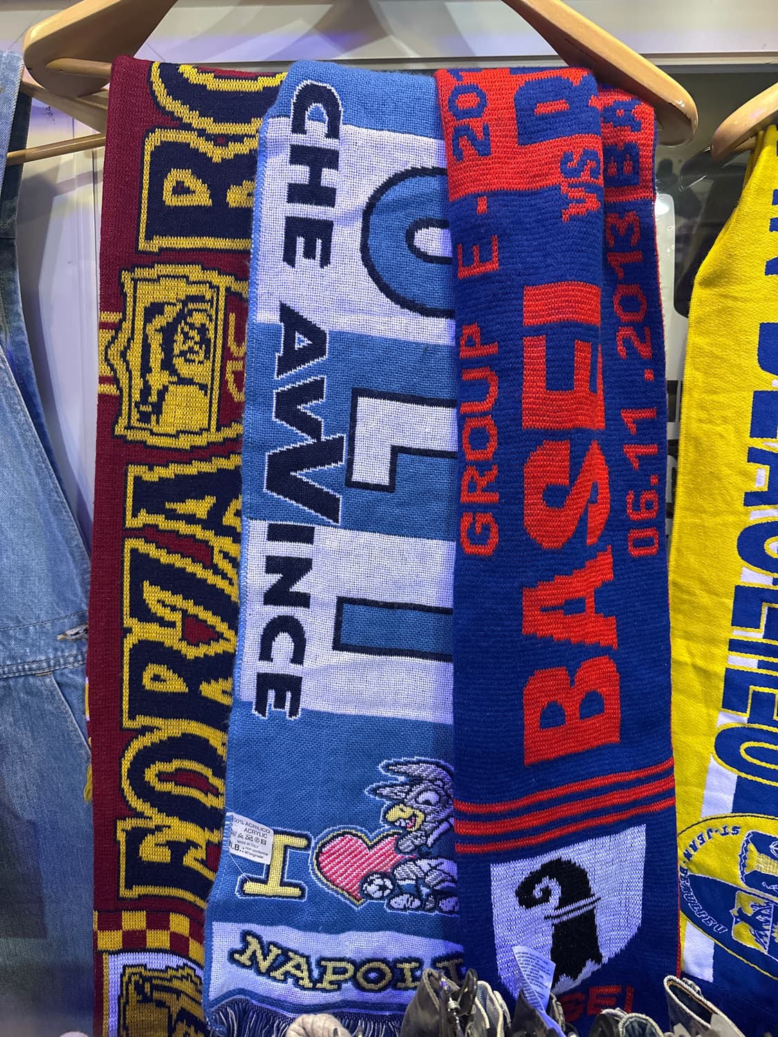 빈티지 축구 머플러 상품이미지1