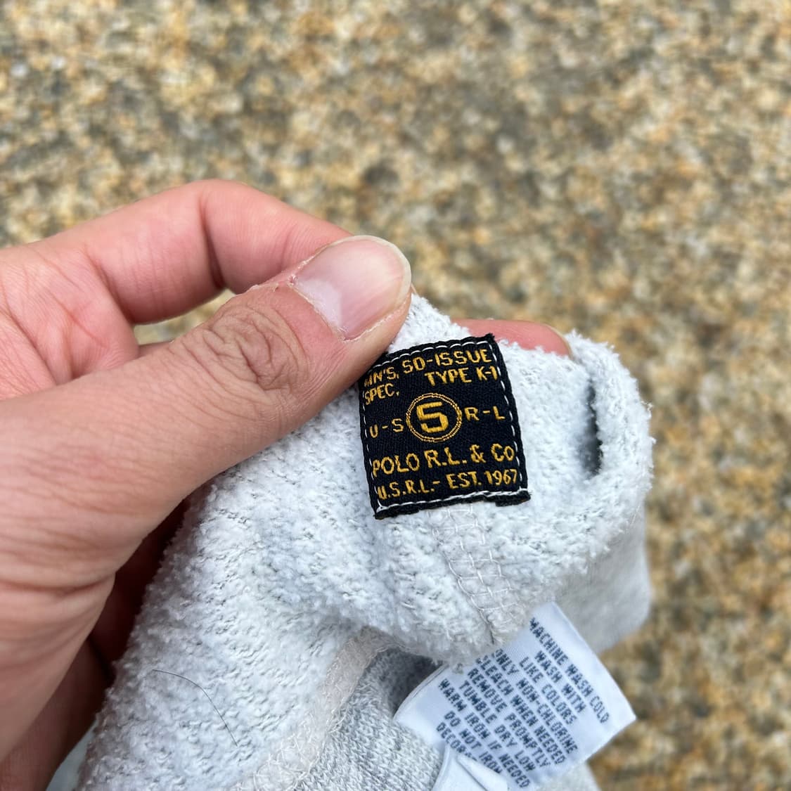 폴로 랄프로렌 그레이 스웻셔츠 상품이미지6