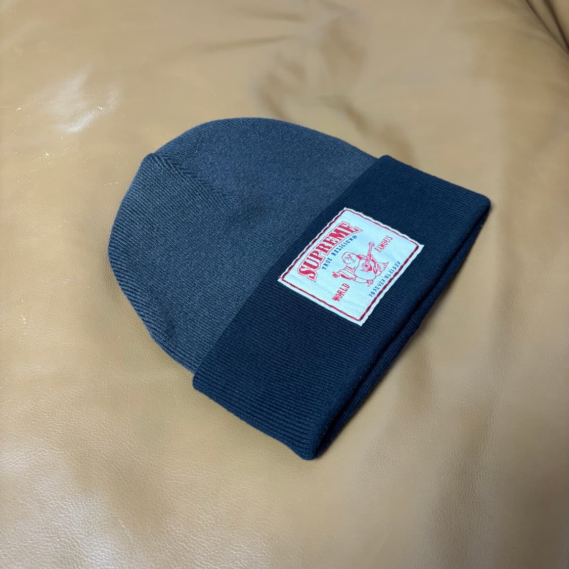 슈프림 트루릴리전 비니 모자 블랙 상품이미지3