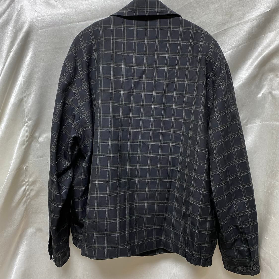 입생로랑 체크 블루종 자켓 105 상품이미지6