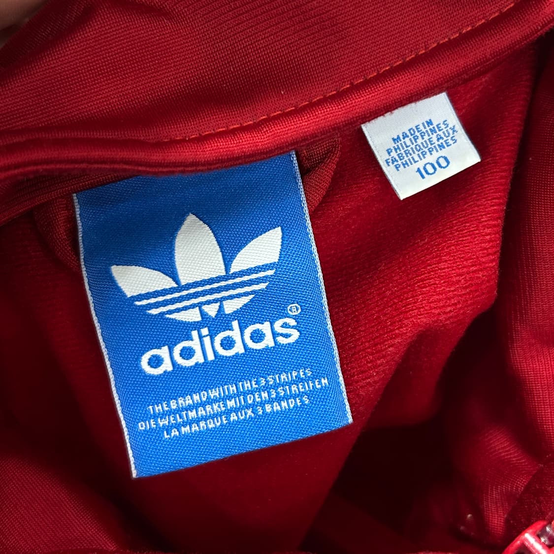 아디다스 레드 네이비 파이어버드 져지(100) 상품이미지2