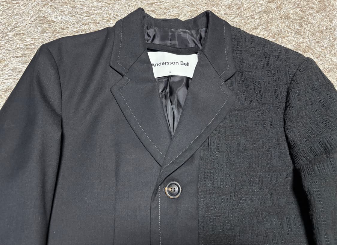 앤더슨벨 시그니처 22 자카드 울 자켓 S 상품이미지9