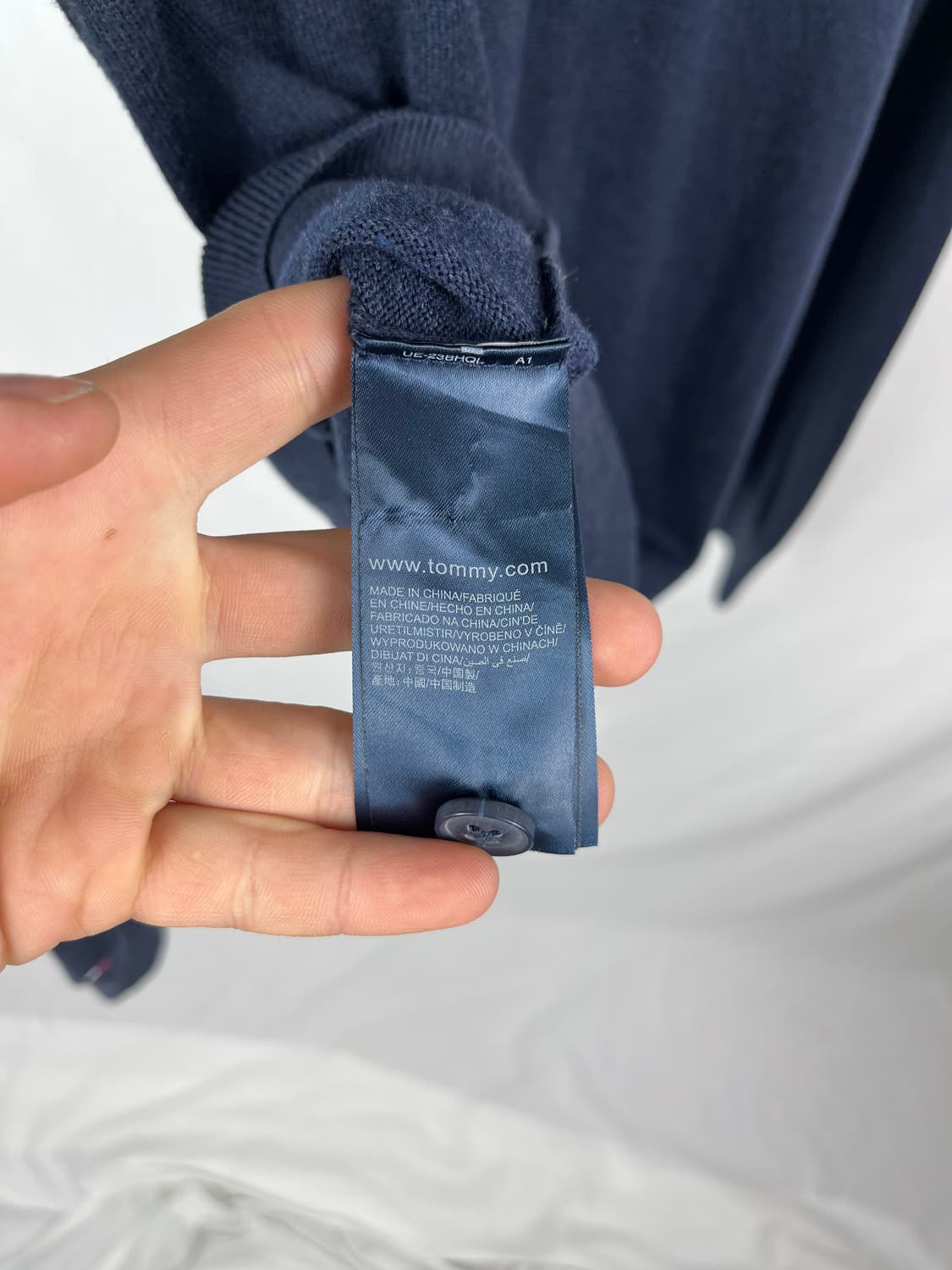 Tommy Hilfiger 코튼 실크 가디건 상품이미지5