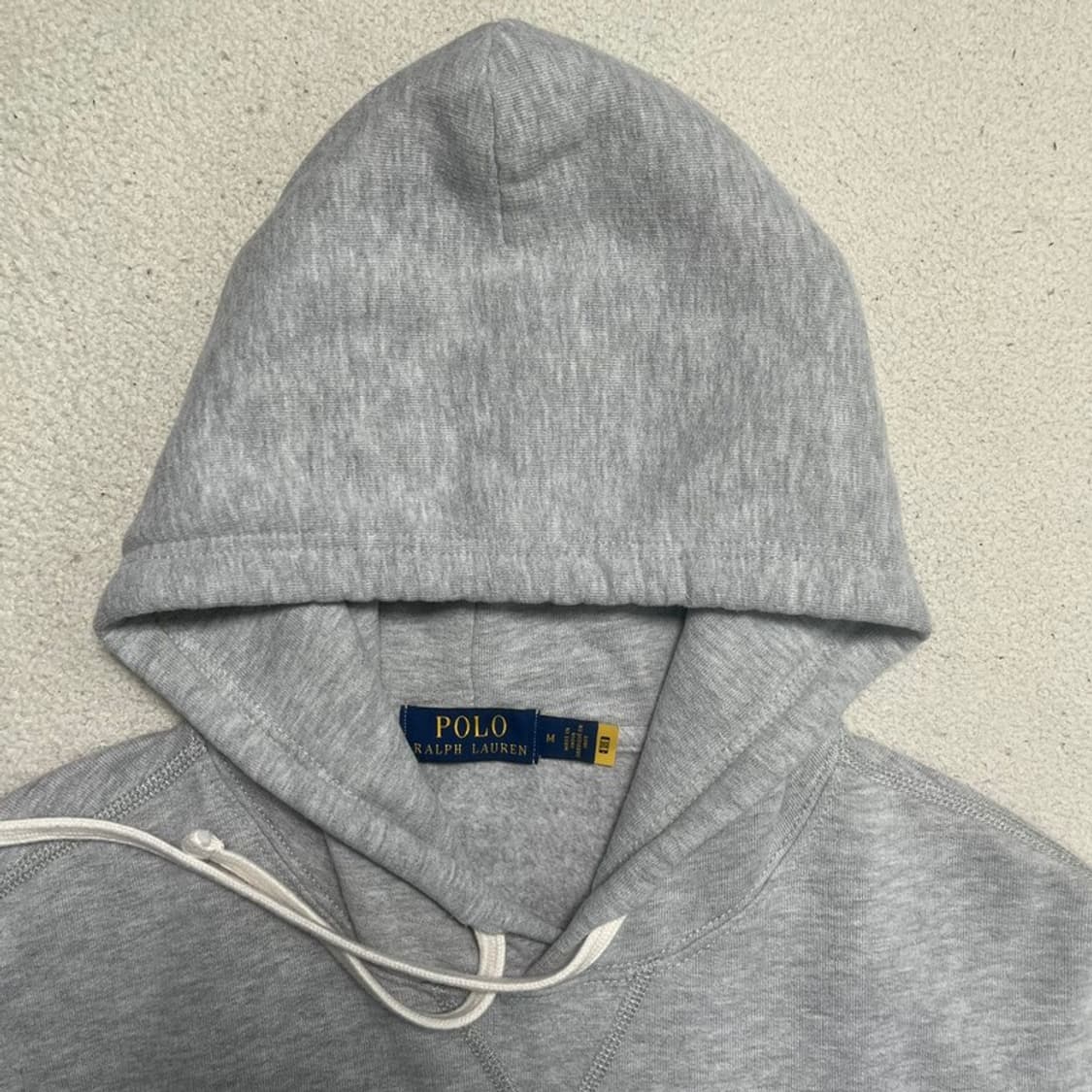 RALPH LAUREN 빅로고 후드티 그레이 L 상품이미지4