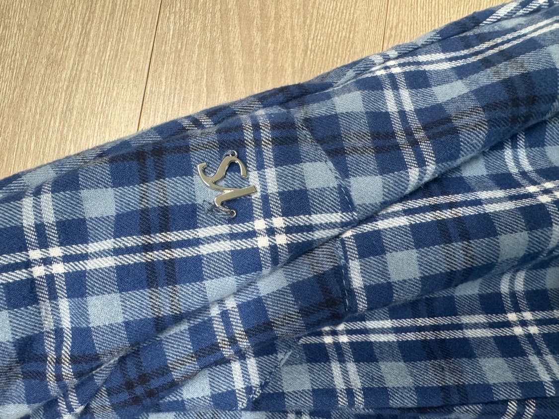 RENSE 렌세 체크 스커트 OS 상품이미지3