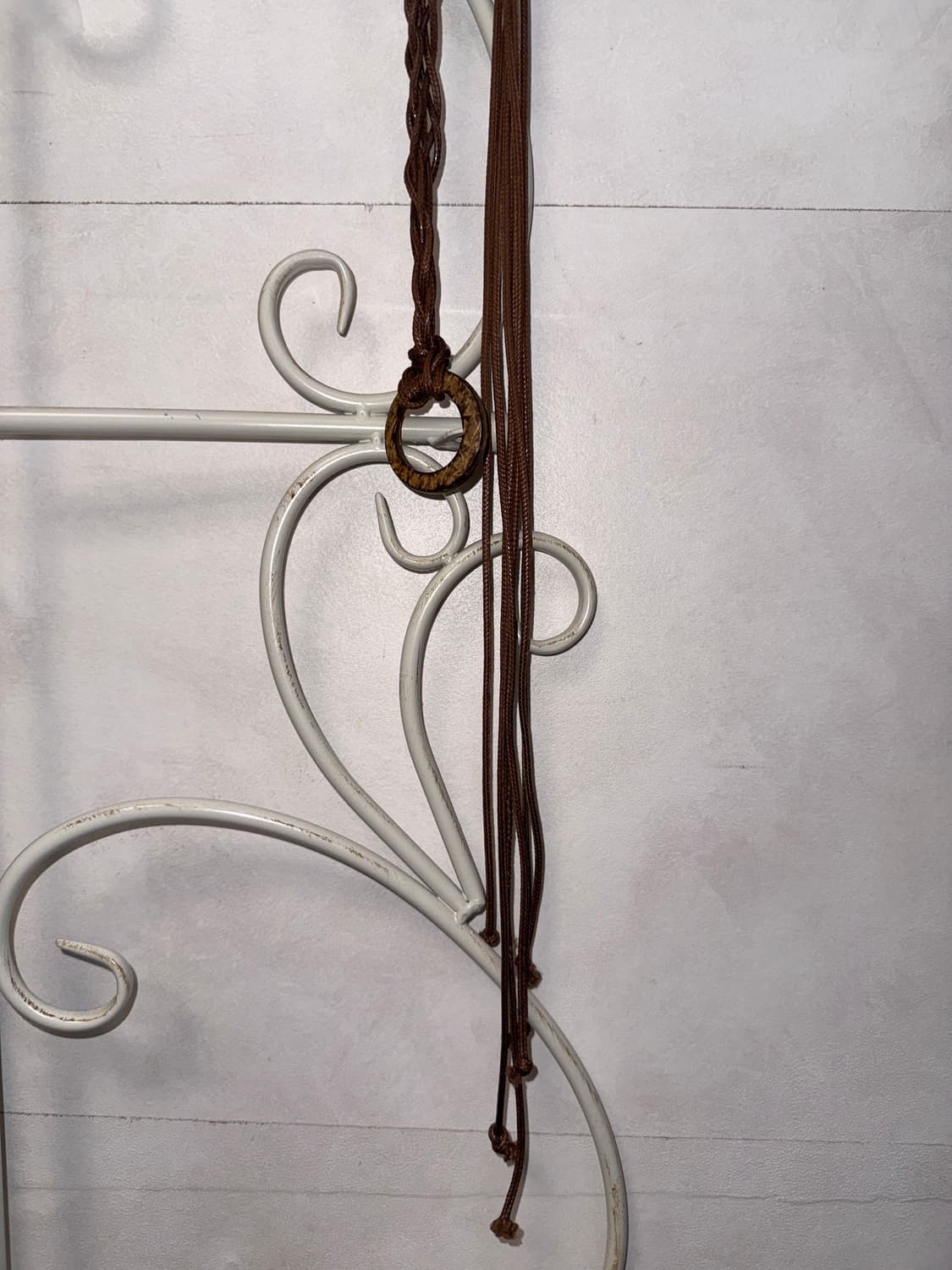 Brown wood ring strap belt 상품이미지4