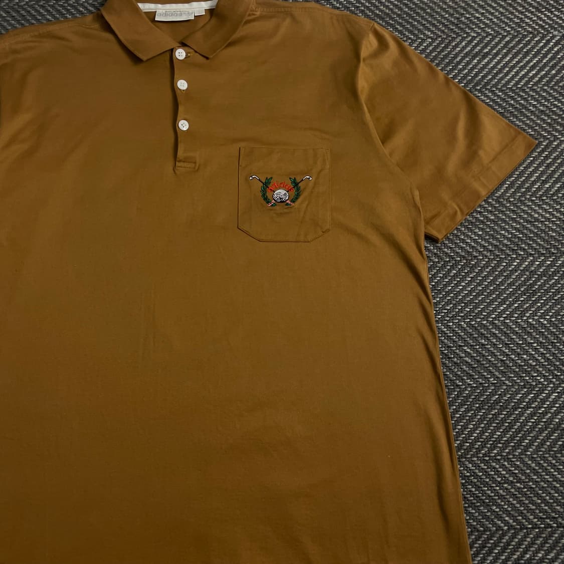 90s 아디다스 올드스쿨 피케이 카라 티셔츠o 3830 상품이미지2