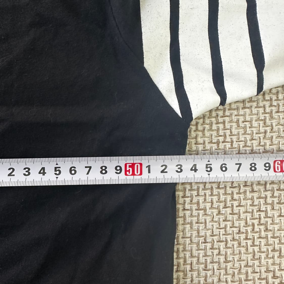 실측확인 빈티지 화이트 포인트 반팔 0413D 상품이미지5