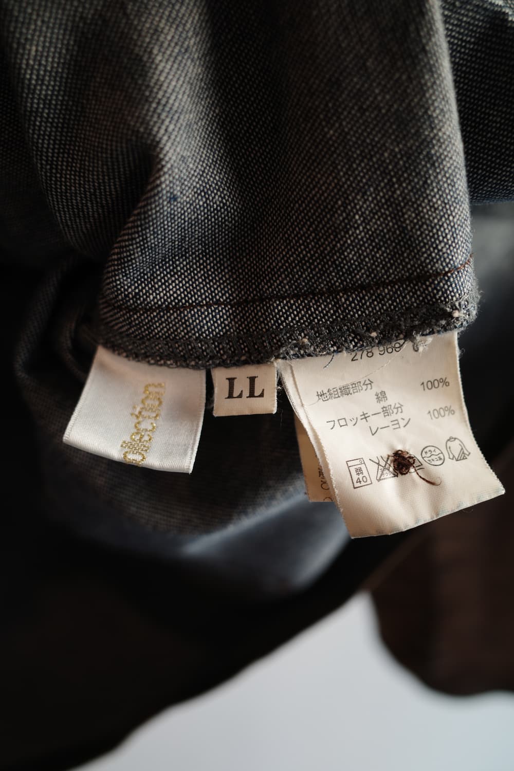 Japan brand 벨벳 자켓  상품이미지4