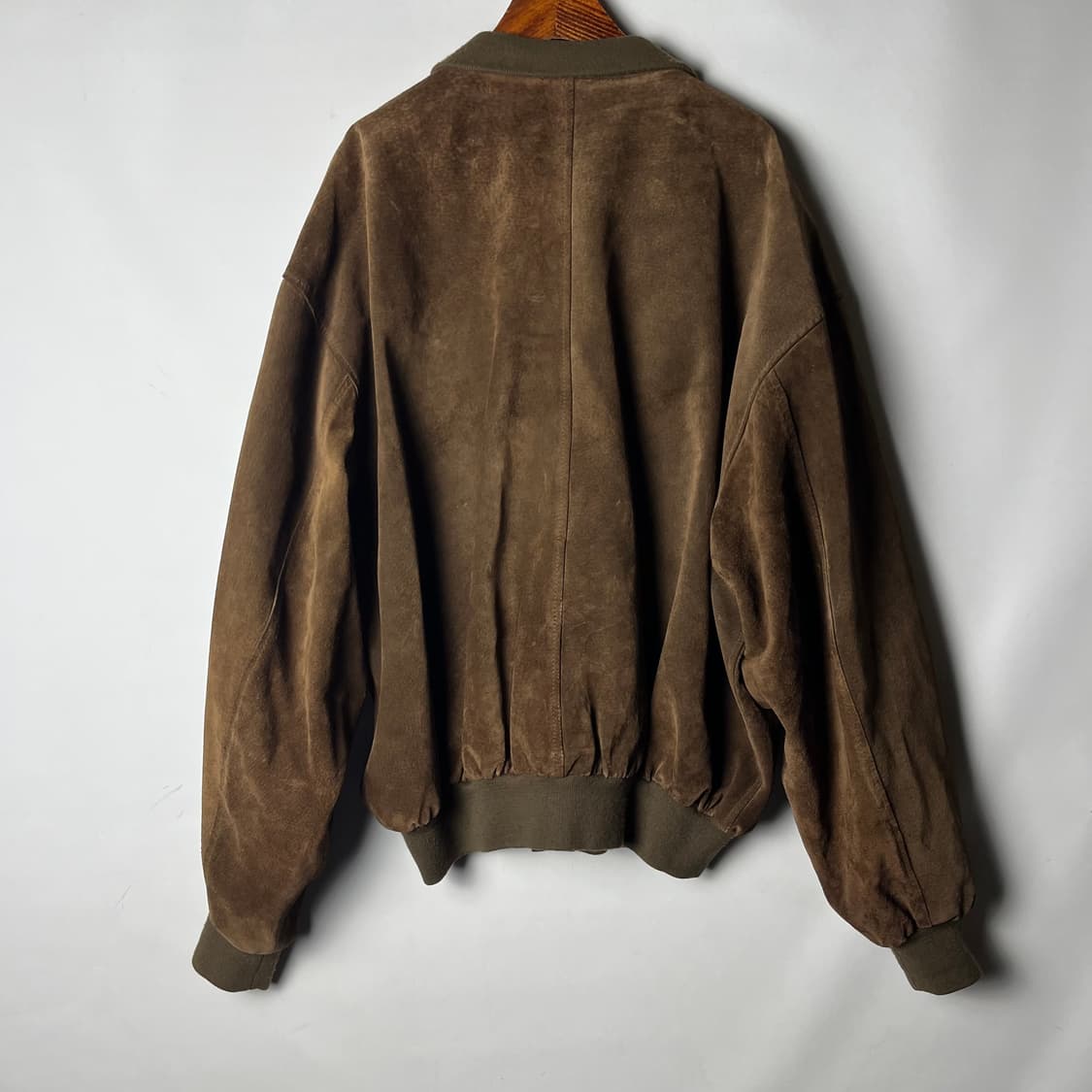 [JPN] 빈티지 리얼레더 스웨이드 봄버자켓 상품이미지2