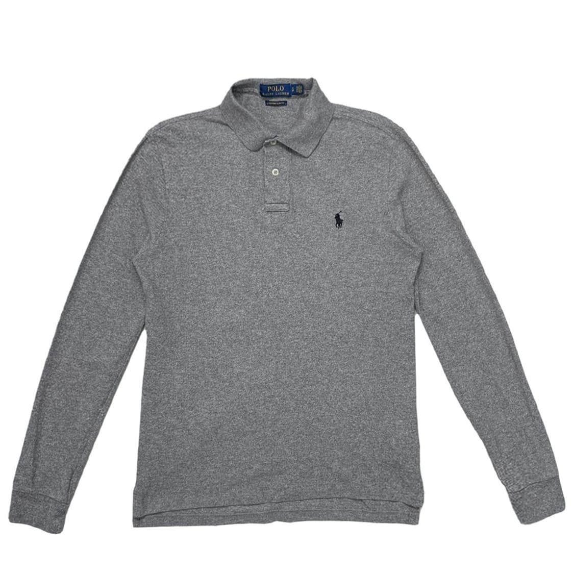 POLO BY RALPH LAUREN 폴로 긴팔 카라티 그레이 SP 상품이미지1