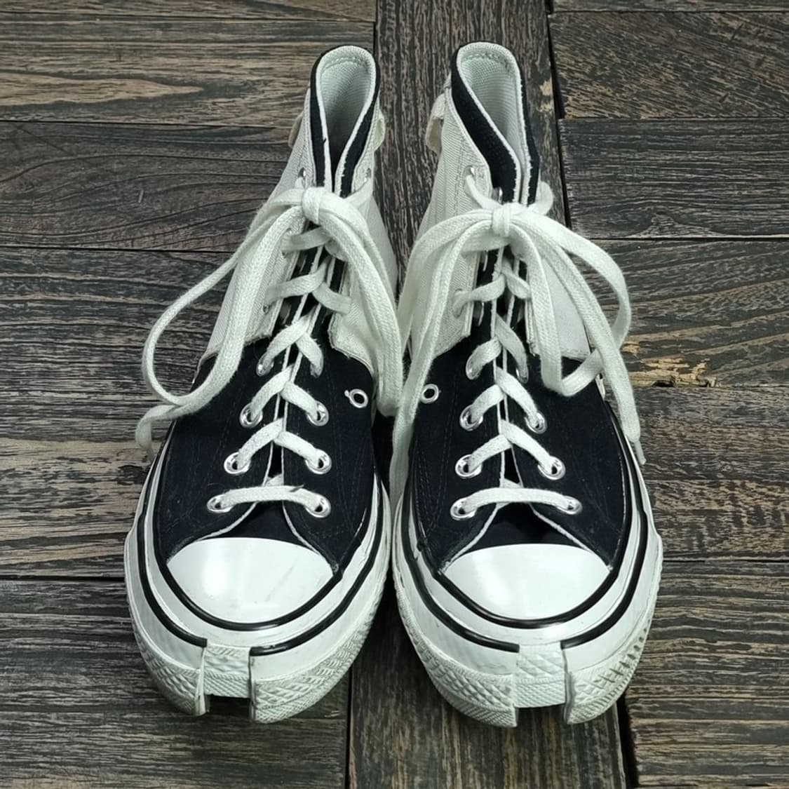 [컨버스 X 펑첸왕] 2 in 1 척테일러 하이 스니커즈 P01229 상품이미지2