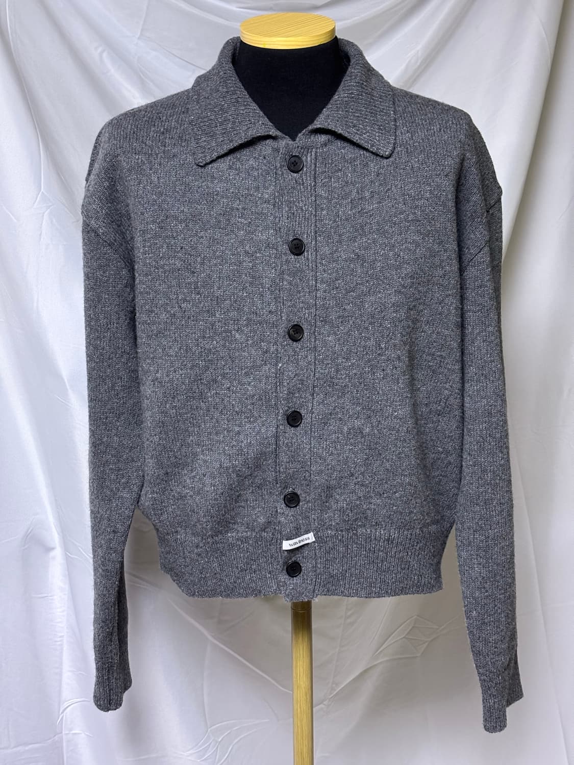 웨이비니스 가디건 그레이 2사이즈 상품이미지1