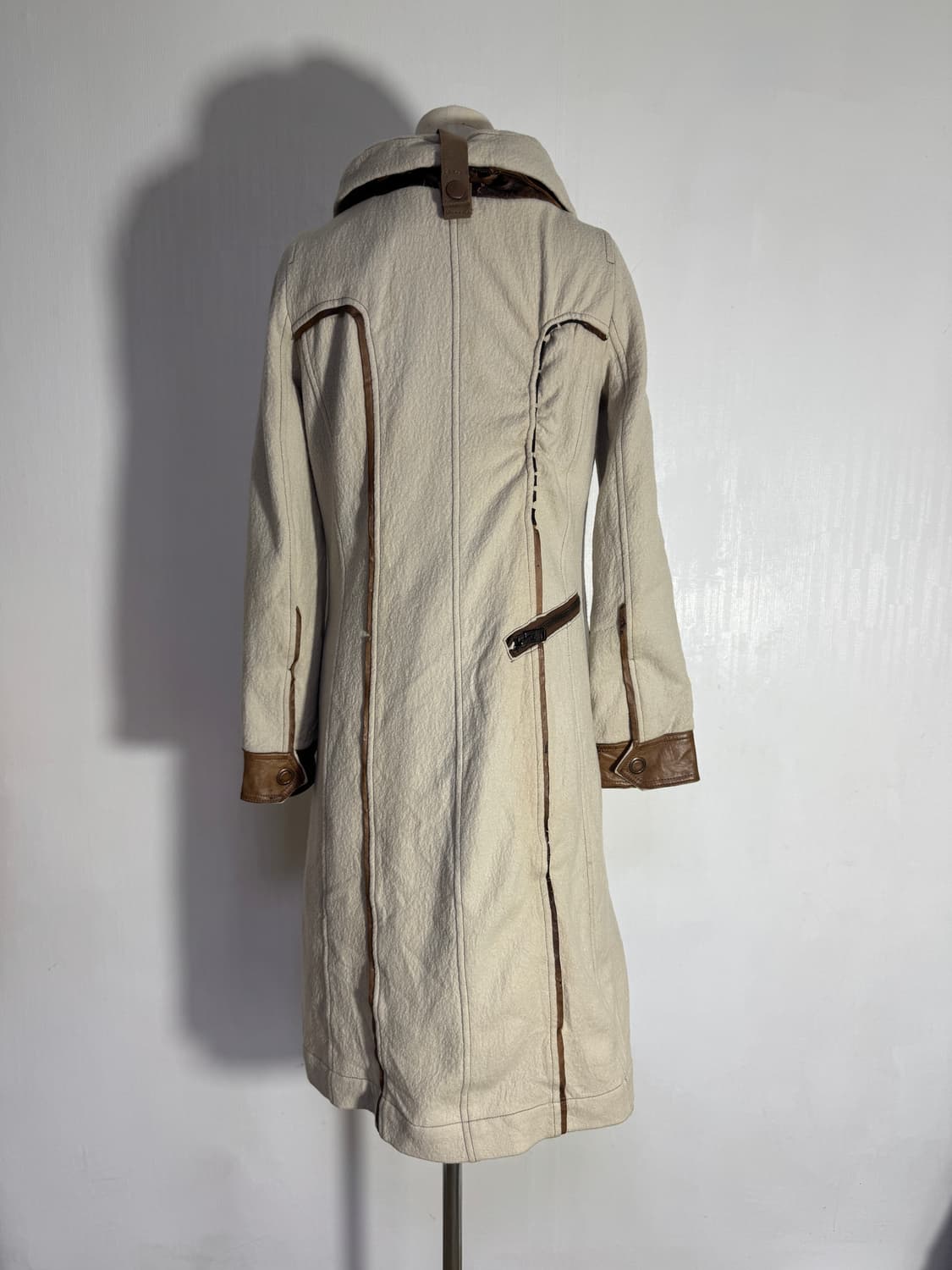 Luxxm 밀리터리 베이스 아방가르드 코트 하라주쿠 y2k lgb goa 상품이미지4