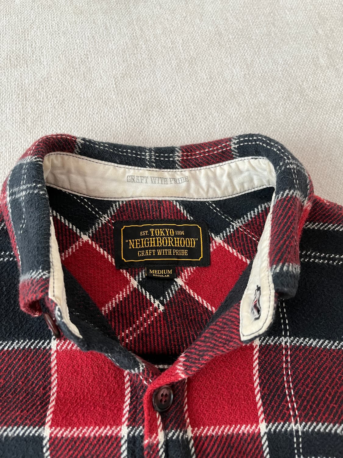 네이버후드 17fw 럼버 셔츠 상품이미지3