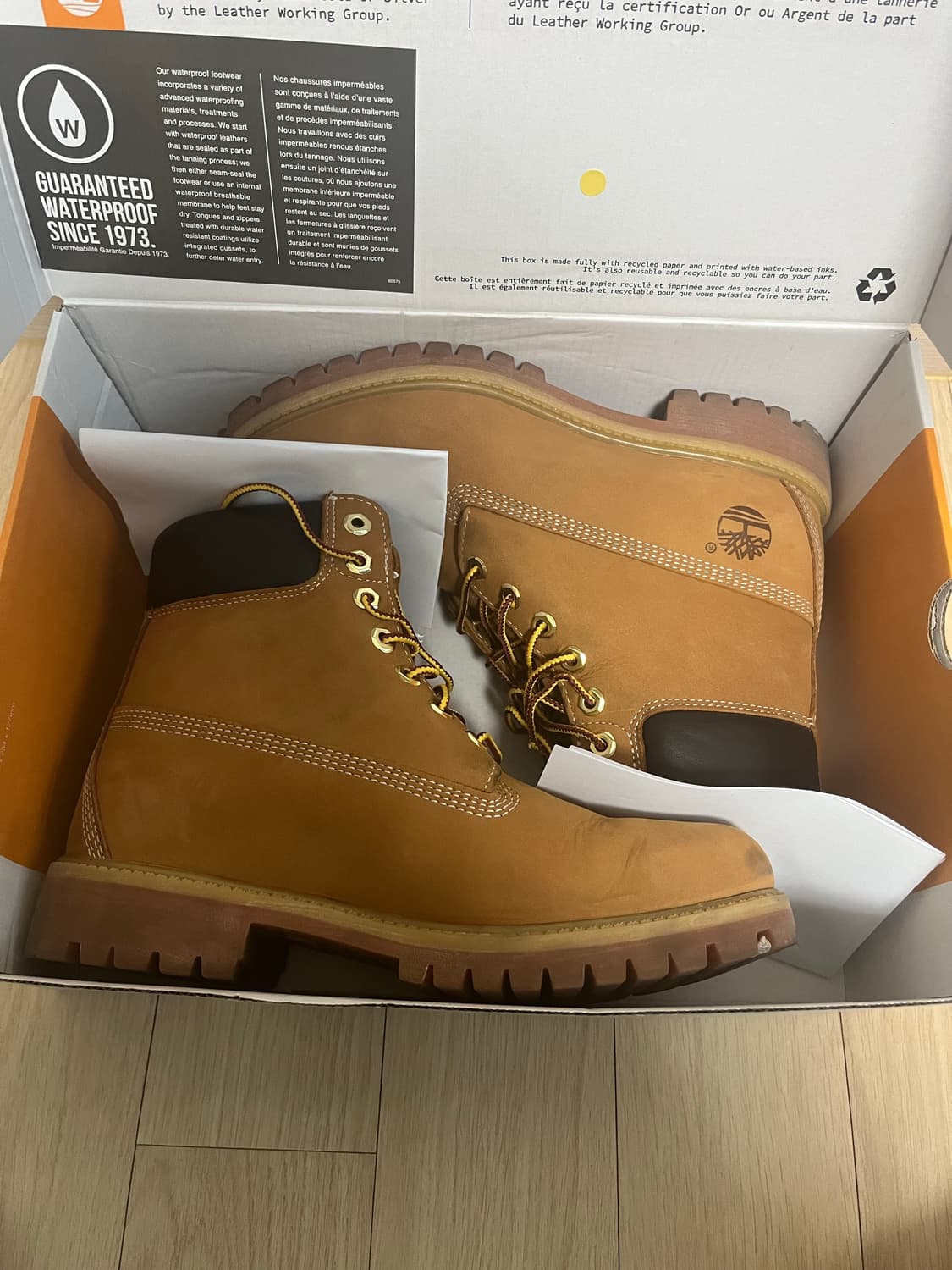 팀버랜드 6인치 프리미엄 옐로 워터프루프 워커부츠 상품이미지10