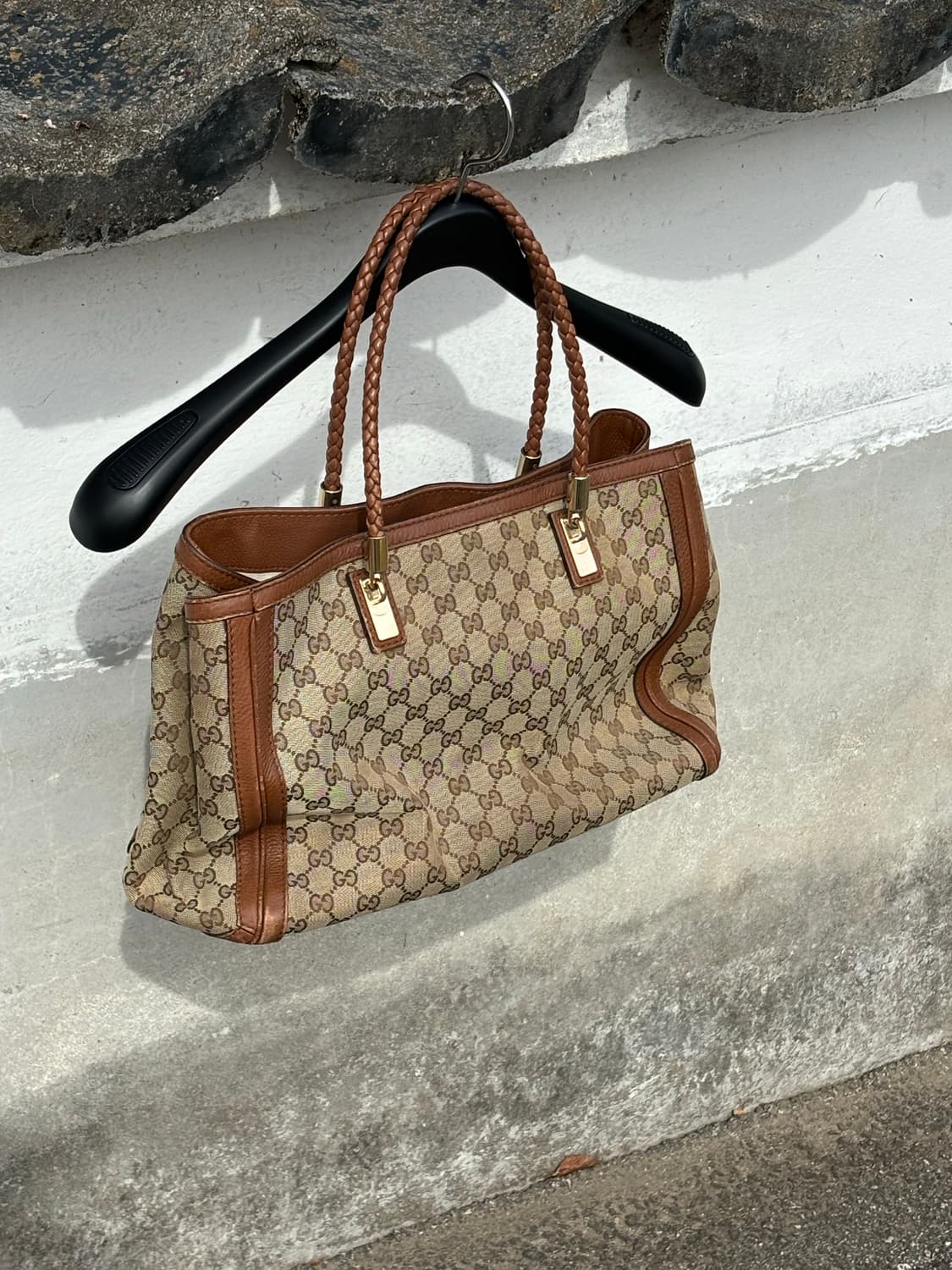 구찌 GG 자가드 쇼퍼 숄더백(보증 영수증 보유) 상품이미지2