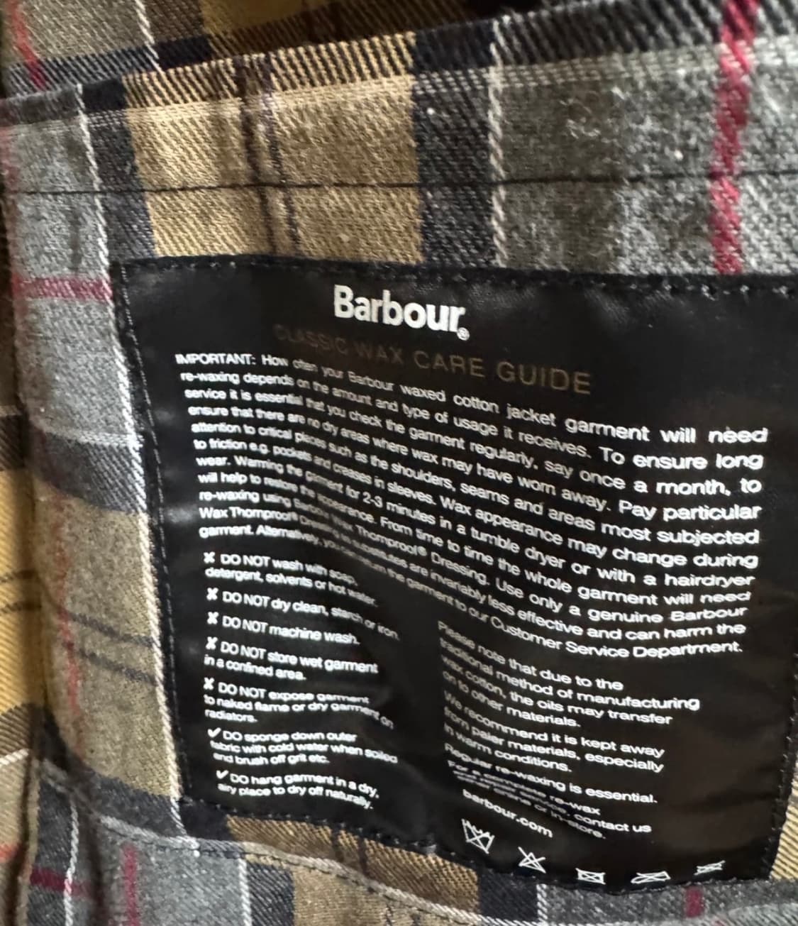 바버 인터네셔널 A7 자켓 UK40 (100-105) 상품이미지3