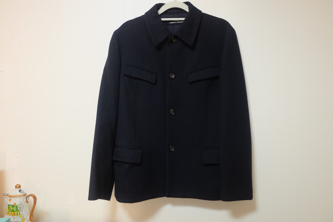 꼼데가르송 트리콧 울 자켓 상품이미지1