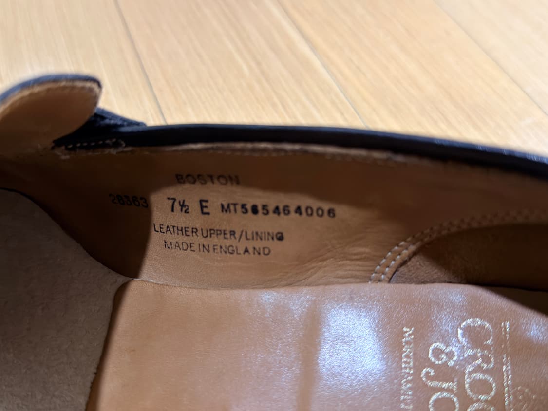 크로켓앤존스 보스턴 로퍼 uk7.5(265) 사이즈 상품이미지4