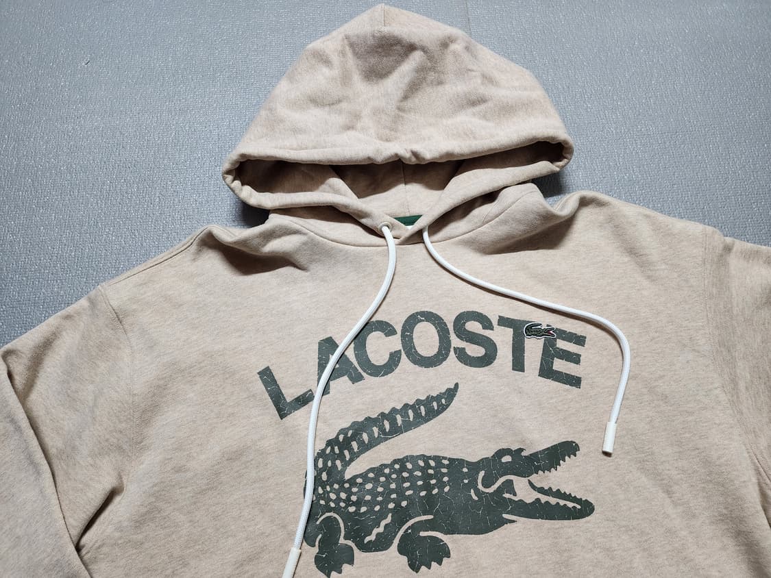 라코스테 루즈핏 크로커다일 후드티셔츠 상품이미지2