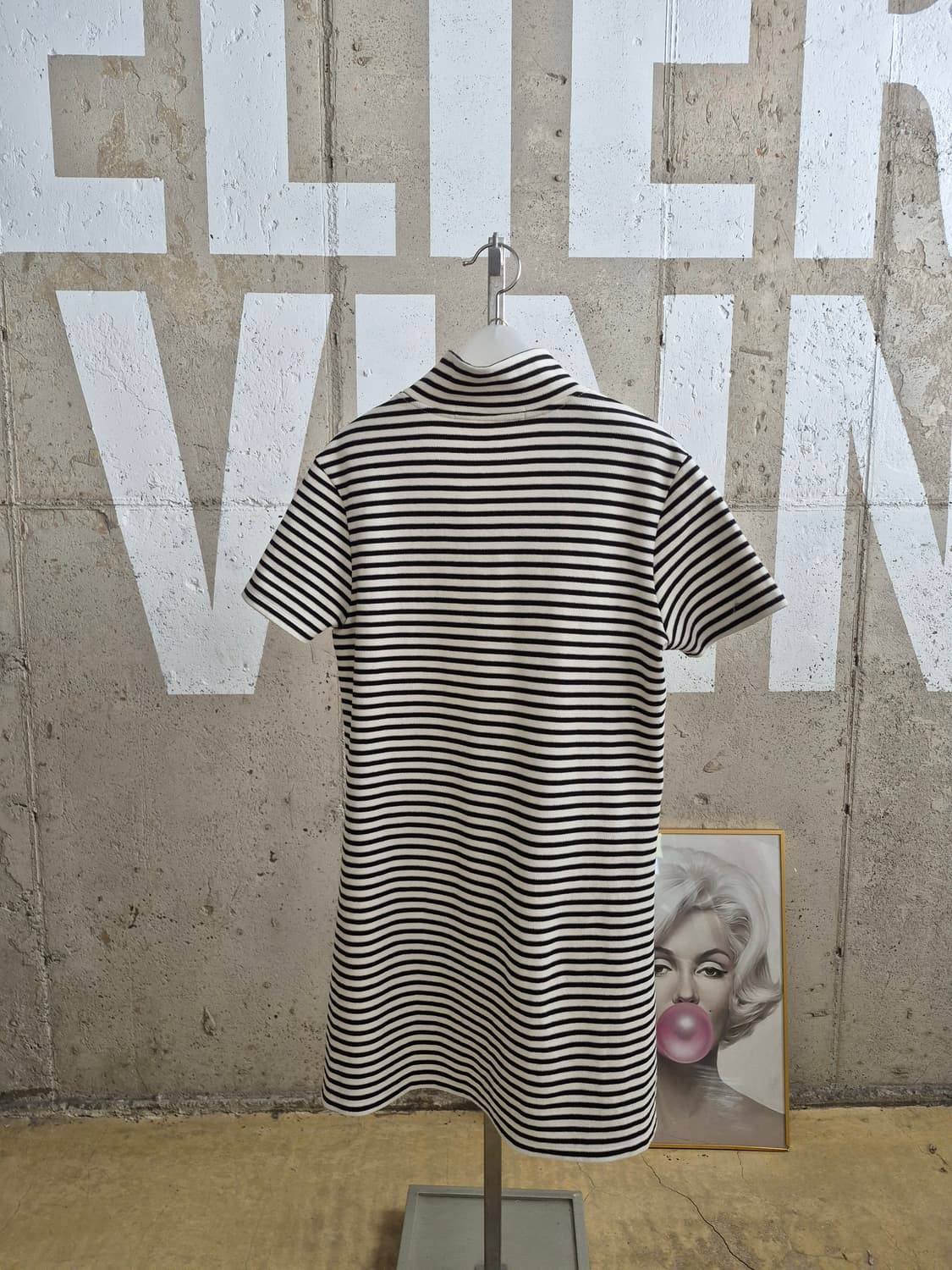 (2024)게스 스트라이프 반팔원피스(TS2 상품이미지3