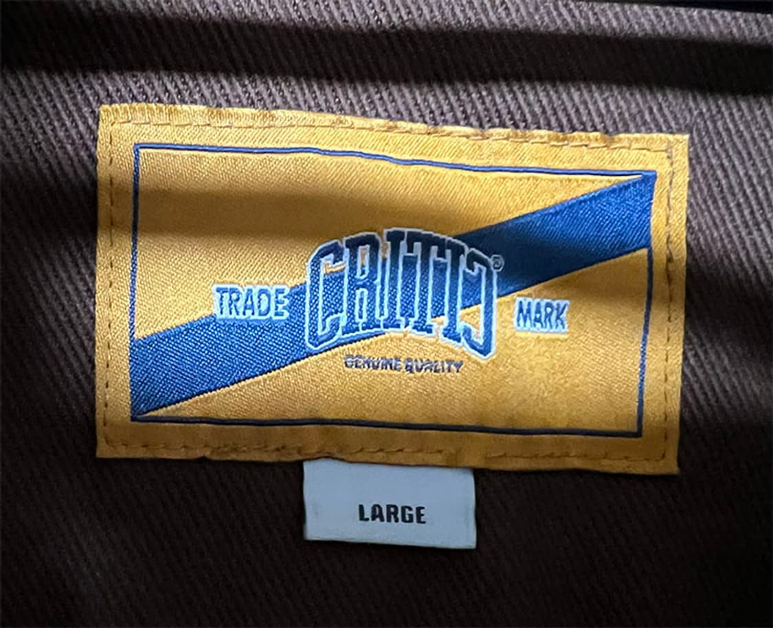 CRITIC 크리틱 남자 양털 보아자켓 트러커 L 100 상품이미지3