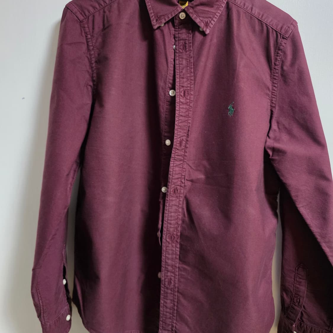 폴로랄프로렌 보이즈 버건디셔츠 XL(55-66사이즈) 상품이미지3