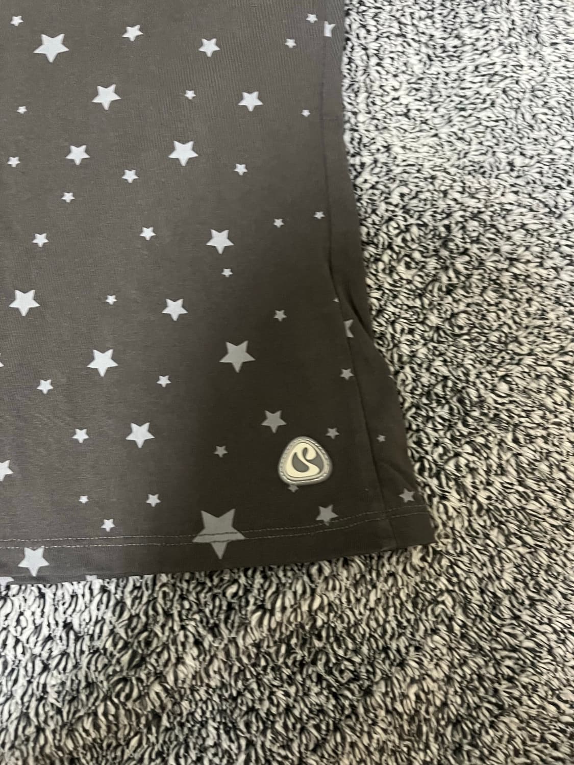 코이세이오 milky star t-shirt charcoal 상품이미지4