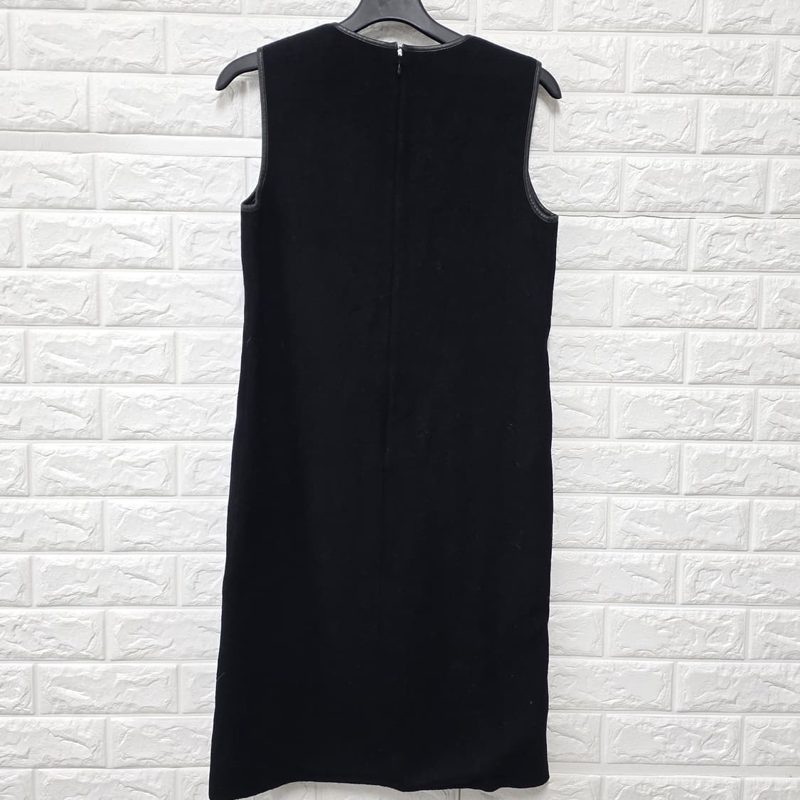 택포) 한섬 시스템 블랙 민소매 원피스 S 상품이미지4