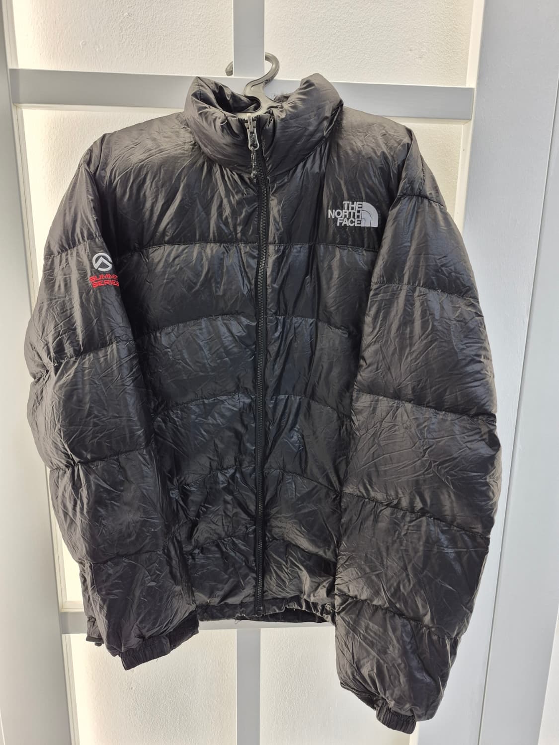 노스페이스 써밋 아콘 블랙 경량패딩 구스패딩 95사이즈 팝니다  상품이미지1