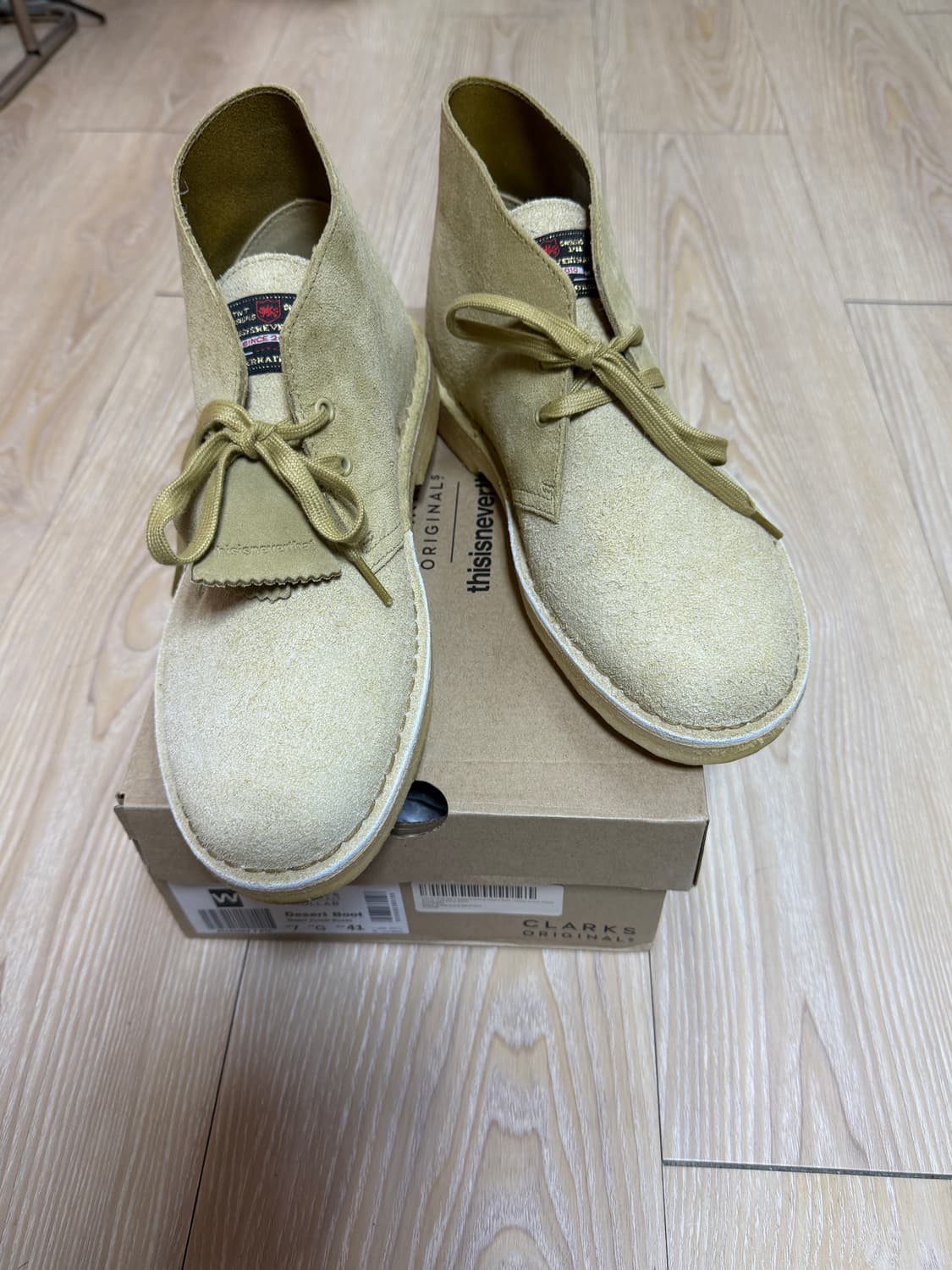 클락스, 디스이즈니버뎃 콜라보 슈즈 상품이미지1