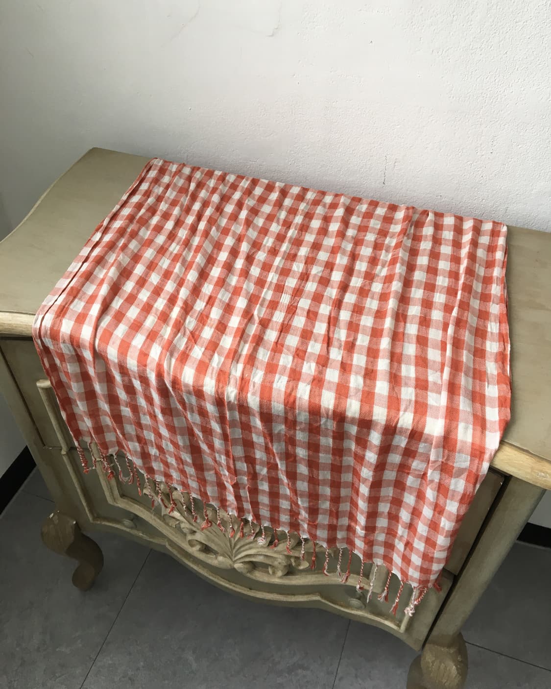  check pattern scarf 상품이미지3